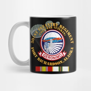 501st Infantry Regiment - Ft Richardson, AK w COLD SVC Mug